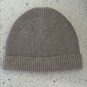 Zara Cozy Knit Beanie in Taupe 6-12months